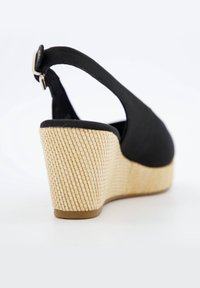 Tommy Hilfiger Sandali con plateau - black