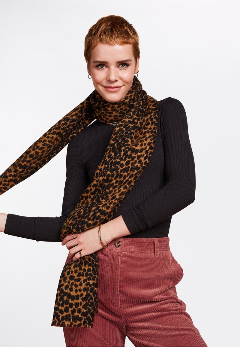 King Louie TIGRE Schal syrup/braun Zalando.de