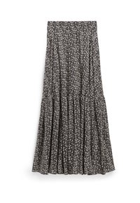 Selected, small  flower black aop