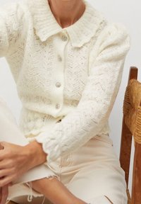 Mango Chaqueta de punto - beige