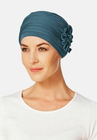 Christine Headwear LOTUS TURBAN - Šátek na hlavu - ocean blue