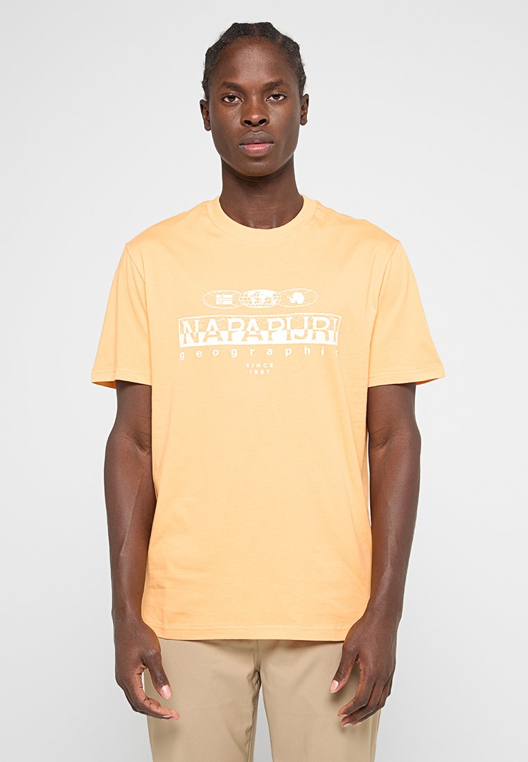 Napapijri T-shirt print oranje