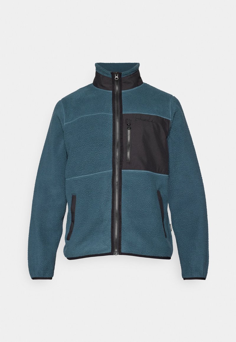 Pile Uomo Lavoro Giacca In Pile Blu Felpa Termica Leggera Per