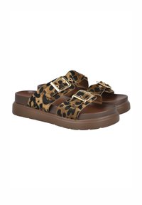 Bubble Bobble PLANAS - Chanclas de baño - leopardo