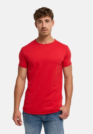 INDICODE JEANS, WILBUR - T-Shirt basic - rot