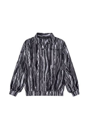 Colucci, SIGNATURE STRUCTURE POLOSHIRT - Poloshirt - aop black