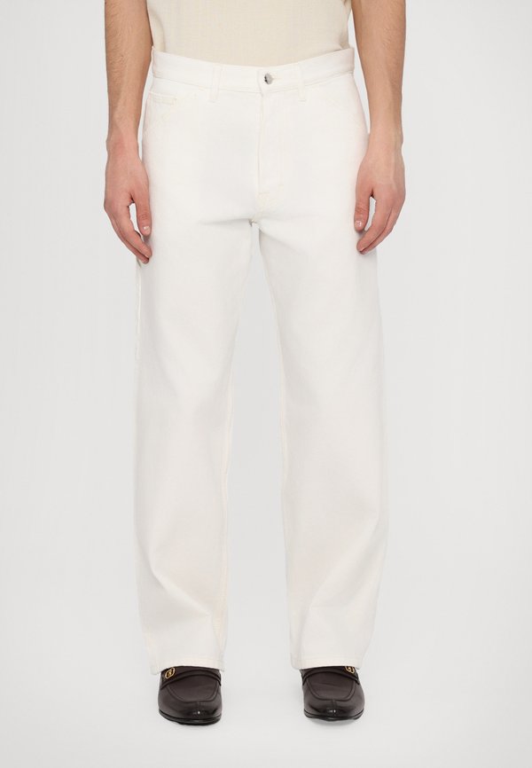 BAGGY - Relaxed fit jeans - ecru wash