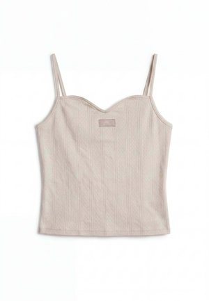 Pegador, PEGADOR STRUCTURED STRING TOP LLEIDA - Top - beige