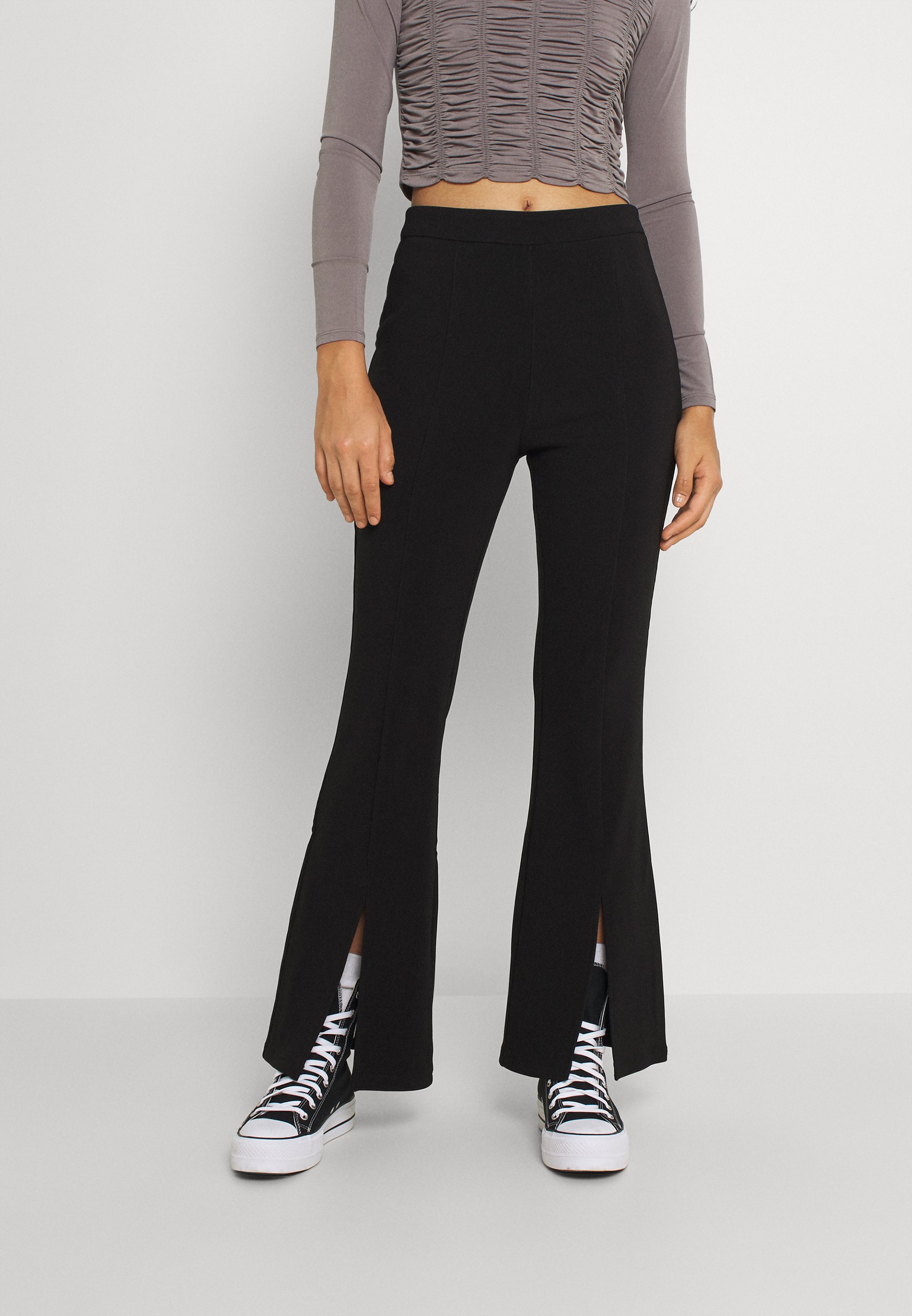 Even\u0026Odd SPLIT FRONT FLARED - Broek 
