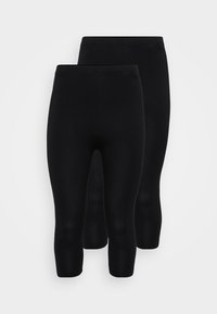 2 PACK - Tajice-hlače - black
