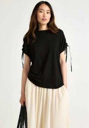 Print T-shirt - black