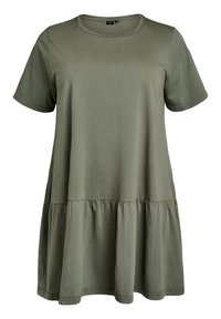 Zizzi Freizeitkleid - thyme washed