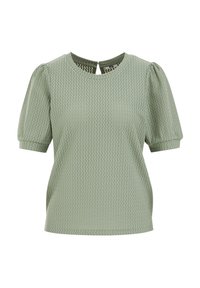 T-Shirt print - pastel green