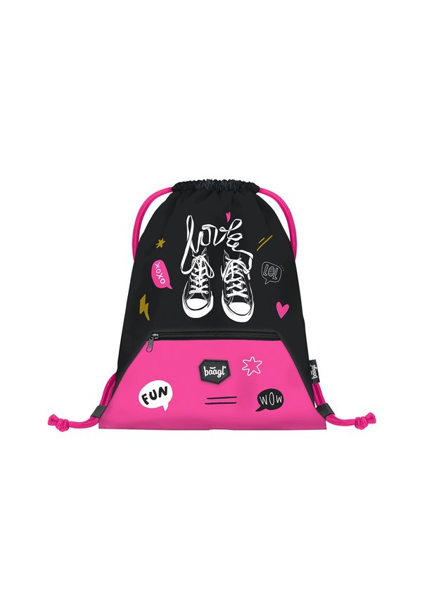 SET 3TLG – Schulranzen – schwarz