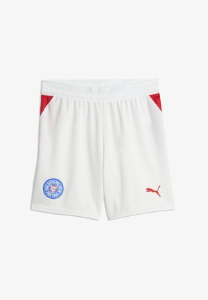 Puma, HOLSTEIN KIEL 26/27 SHORTS UNISEX - Kurze Sporthose - white- red