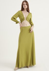 Maxi skirt - green