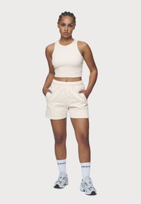 Pegador SULLY HIGH WAISTED - Donji dijelovi trenirke - washed coast sand/white gum