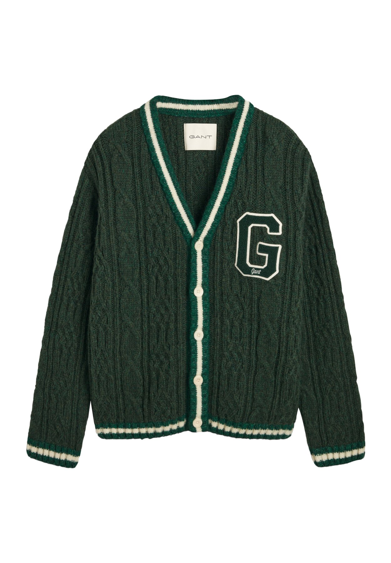 SEASONAL G CABLE V-NECK