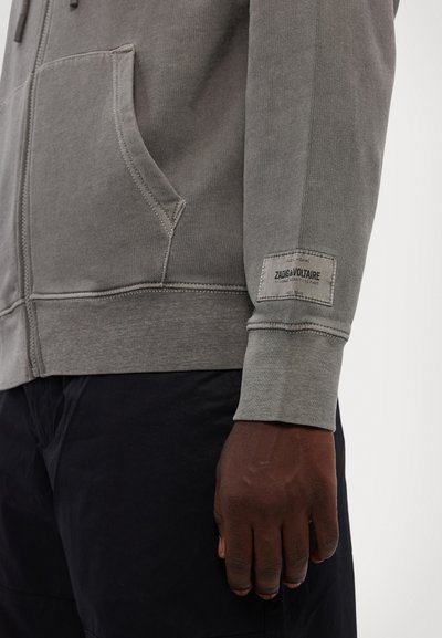 Zadig & Voltaire SACHA STUDIO  - Džemperis ar kapuci - medium grey