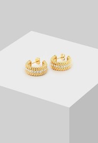 SENSORA JEWELRY PAVÉ HOOPS - Ohrringe - gold-coloured