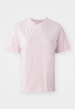 Carhartt WIP SCRIPT EMBROIDERY - Basic T-shirt - air pink/wax