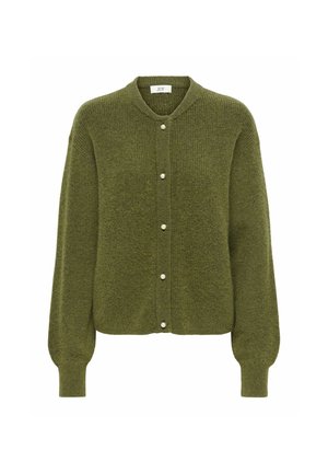 JDY, JDYLUMI LIFE L/S BUTTON CARDIGA KNT NOOS - Gilet - dark olive