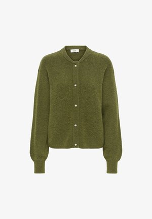 JDY, JDYLUMI LIFE L/S BUTTON CARDIGA KNT NOOS - Vest - dark olive