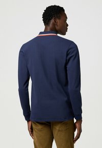 Wrangler LONG SLEEVE  REGULAR FIT - Piké - navy