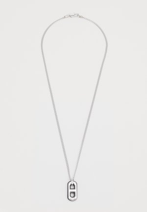 CODE - Necklace - silver-coloured/black