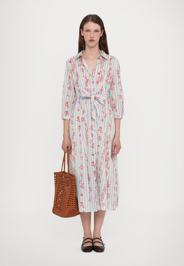 KISSES - Shirt dress - azzurro3