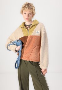 Rip Curl BLOCK PARTY POLAR  - Felpa in pile - natural