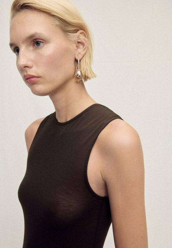 CALISTA - Jersey dress - chocoladebruin4