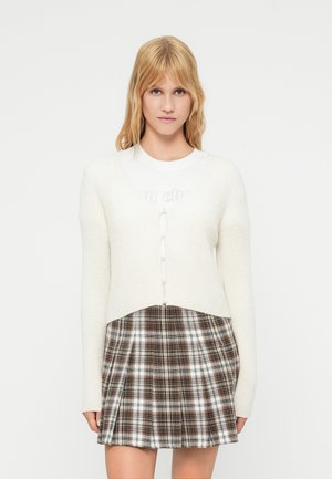 ONLRICA LIFE V NECK PEARL CARDIGAN - Kardigán - birch