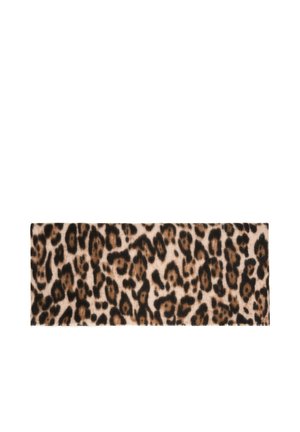 Bershka, PRINTED SCARF - Écharpe - dark brown