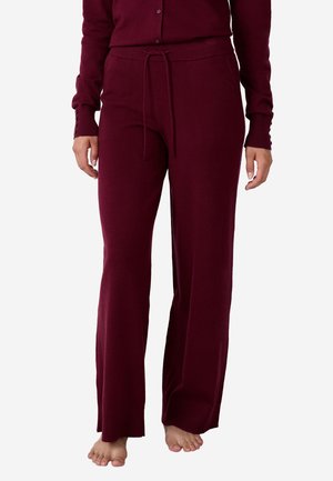 Pantaloni del pigiama - bordeaux grenat