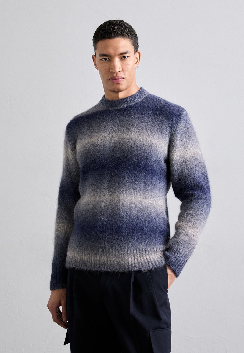 Études ROUND NECK - Maglione - navy