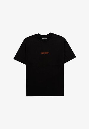 Pegador COLNE LOGO - Print T-shirt - black signal red