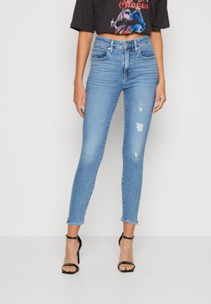 Jeans Skinny Fit - destroyed denim