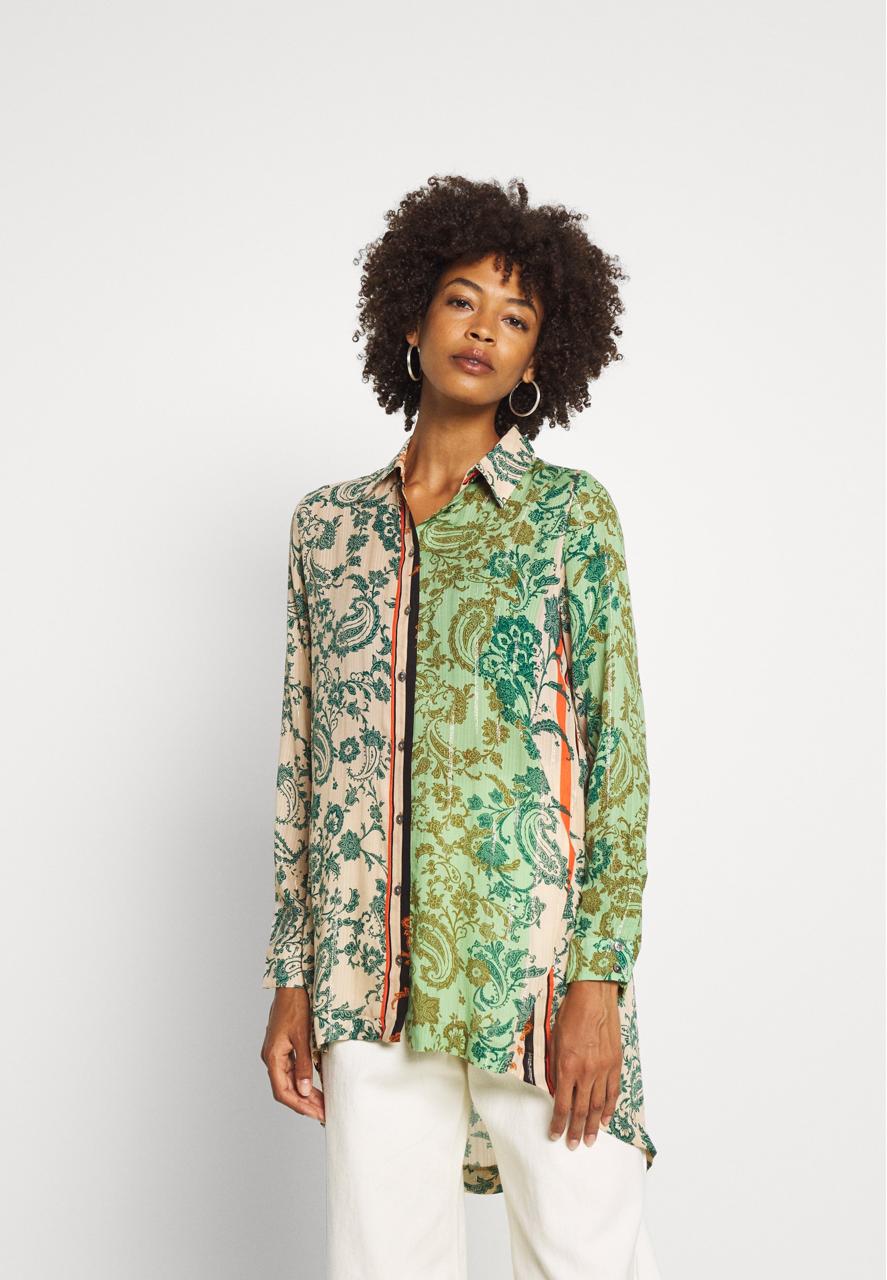 Desigual CAM SENA Skjorte viejo cactus Zalando.no Desigual CAM GLEN Skjorte light pink Zalando.no