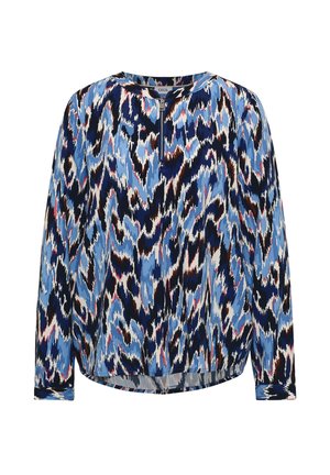 PRINT - Blouse - blau