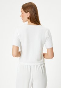 Koton SHORT SLEEVE  - Camicetta - white