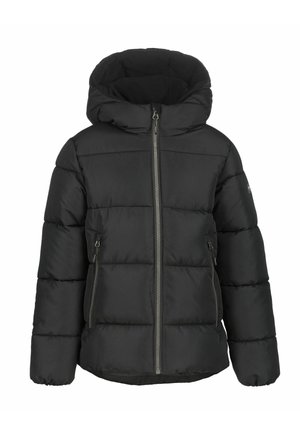 HOODED - Winter jacket - schwarz