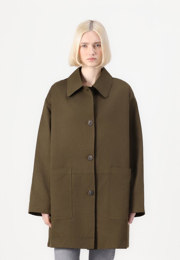 ONLKAVANA COAT  - Trenchcoat - dark olive