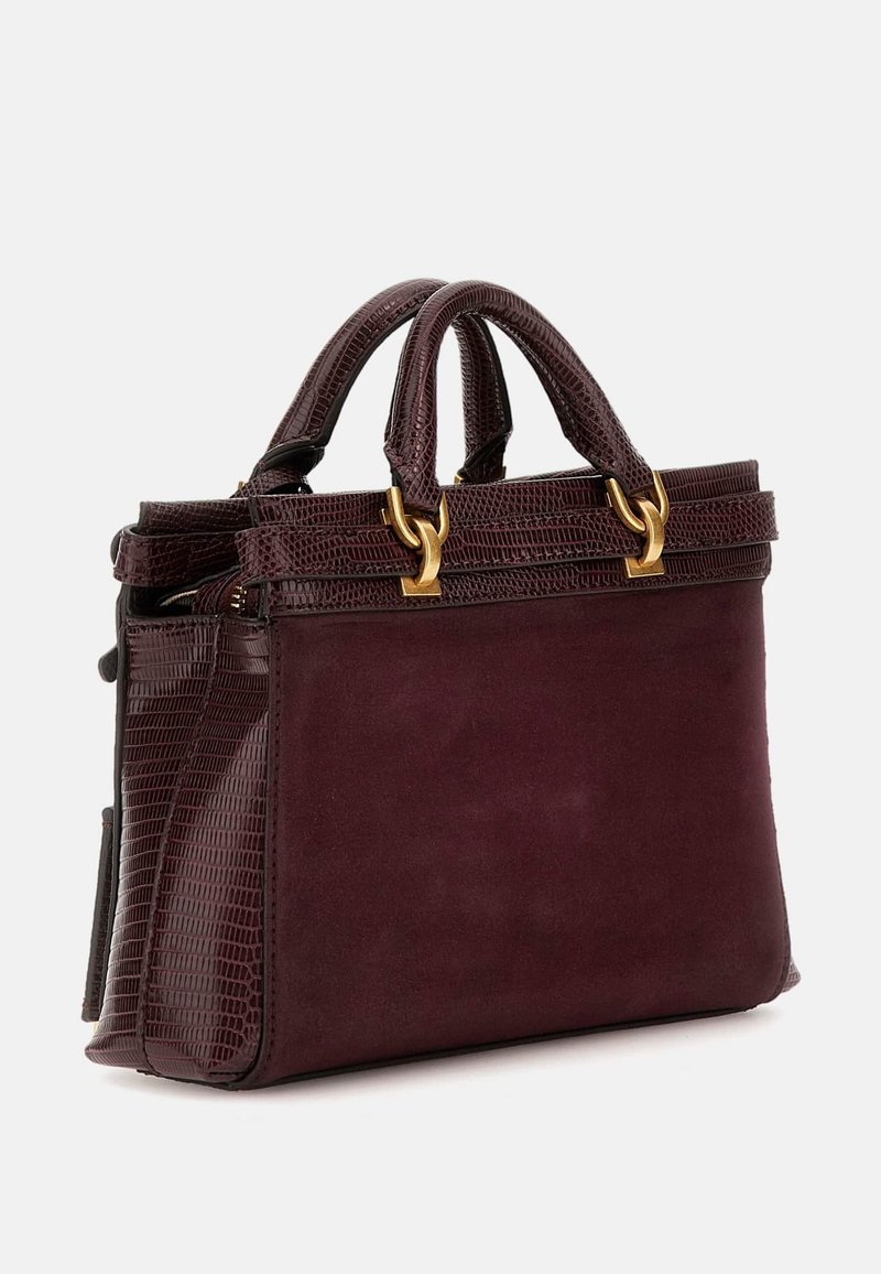 Sac à Main Guess Limité - Couleur Merlot, Style Bonbons Lumineux, Neuf Avec étiquettes