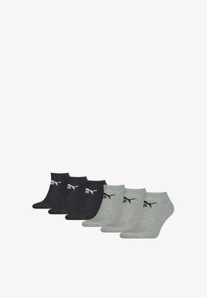 Puma UNISEX FÜR 6ER PACK - Socken - black grey