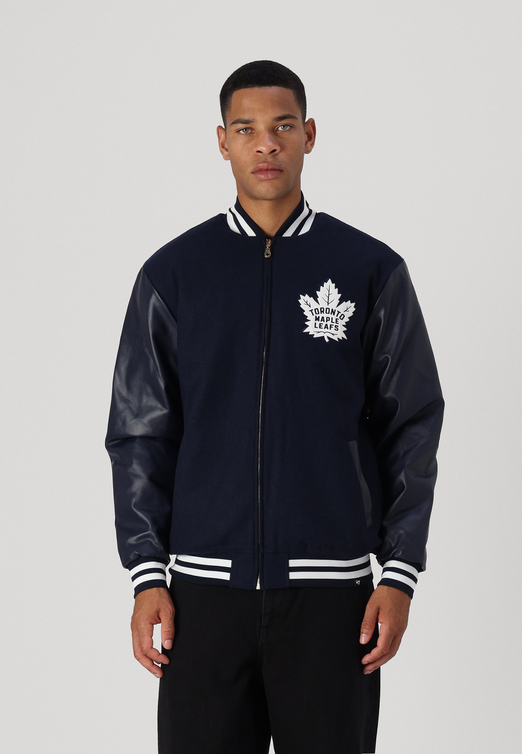 47 TORONTO MAPLE LEAFS JACKET - Bomber Jacket - fall navy/dark