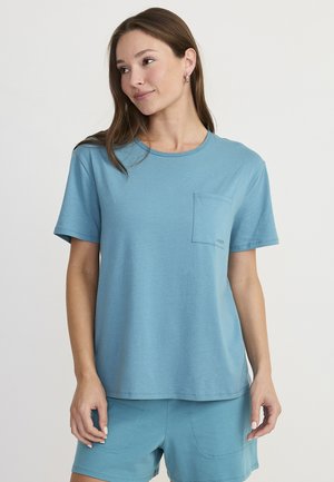 Pyjamasöverdel - teal slate