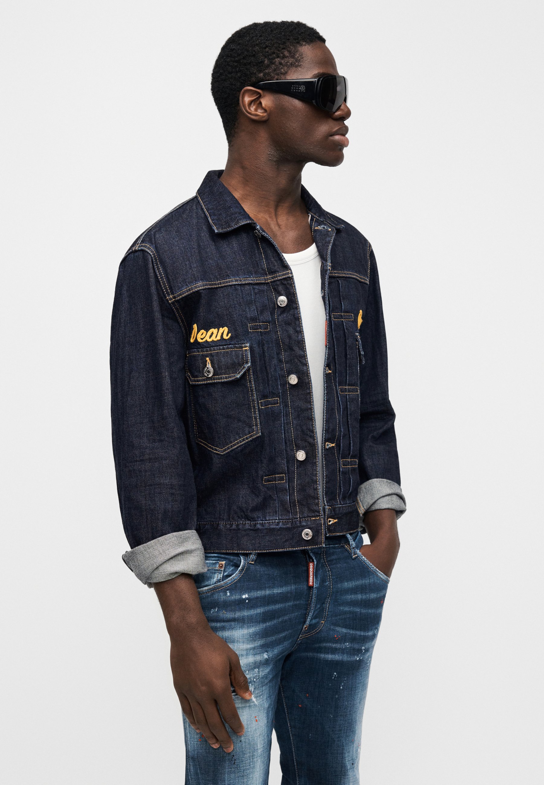 Polo Ralph Lauren FLEECE LINED DENIM TRUCKER JACKET - Denim jacket