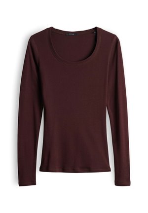 OPUS, OPUS LANGARMSHIRT SORANA - Longsleeve - cherry jam