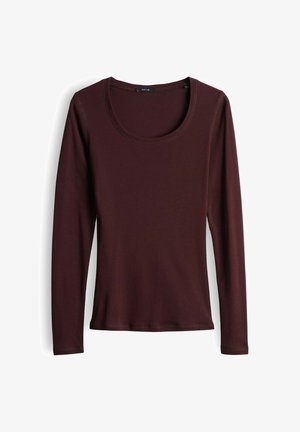 OPUS, OPUS LANGARMSHIRT SORANA - Longsleeve - cherry jam